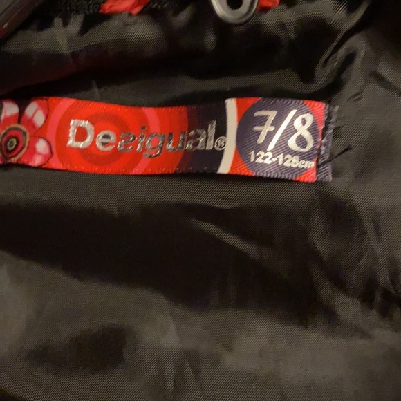 🎁 Unique Desigual gorgeous girls coat - Picture 6 of 10